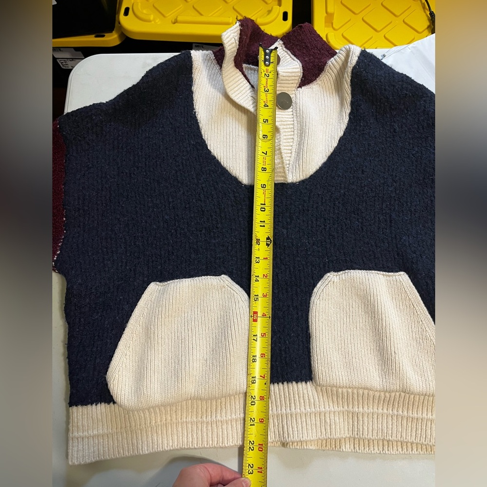 Ba&sh Benji Pullover – Multicolor Mock Neck - Picture 10 of 10